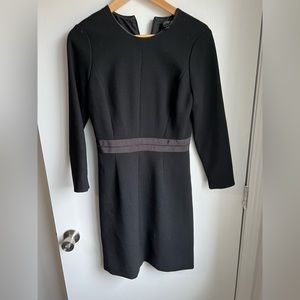 JCrew black office dress